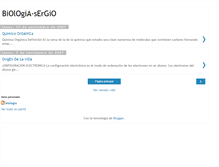 Tablet Screenshot of biologia-4-sergio.blogspot.com