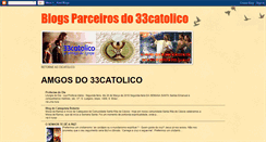 Desktop Screenshot of blogsparceiros33catolico.blogspot.com