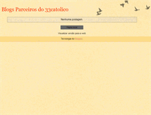 Tablet Screenshot of blogsparceiros33catolico.blogspot.com