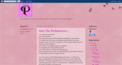 Desktop Screenshot of benkramerpageantlovers.blogspot.com