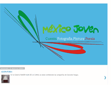 Tablet Screenshot of mexjoven.blogspot.com