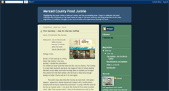 Desktop Screenshot of mercedcountyfoodjunkie.blogspot.com