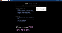 Desktop Screenshot of itkpobpojobsindia.blogspot.com