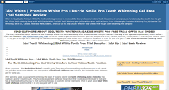 Desktop Screenshot of dazzlewhitepro-teethwhiteningpro.blogspot.com