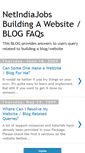 Mobile Screenshot of netindiajobswebsitefaq.blogspot.com