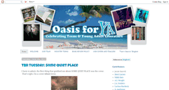 Desktop Screenshot of oasisforya.blogspot.com