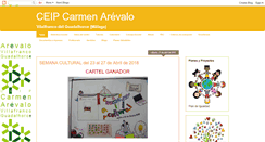 Desktop Screenshot of colegiocarmenarevalo.blogspot.com
