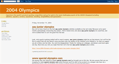 Desktop Screenshot of 2004-olympics.blogspot.com