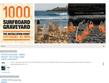 Tablet Screenshot of 1000surfboardgraveyard.blogspot.com