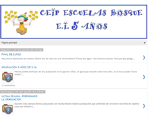 Tablet Screenshot of escuelasbosque3.blogspot.com