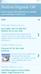 Mobile Screenshot of nutiva-organic-oil.blogspot.com