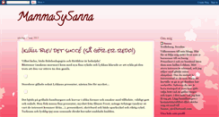 Desktop Screenshot of mammasysanna.blogspot.com