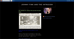 Desktop Screenshot of johnnyfink.blogspot.com