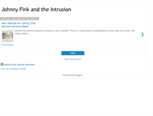 Tablet Screenshot of johnnyfink.blogspot.com