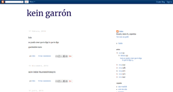 Desktop Screenshot of lifeisnotagarron.blogspot.com