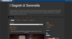 Desktop Screenshot of isegretidiserenella.blogspot.com