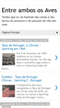 Mobile Screenshot of entre-ambos-os-aves.blogspot.com