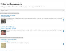 Tablet Screenshot of entre-ambos-os-aves.blogspot.com