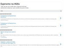 Tablet Screenshot of esperanto-na-midia.blogspot.com