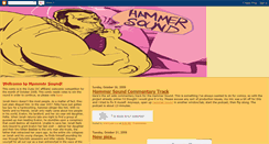 Desktop Screenshot of hammersound.blogspot.com