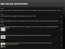 Tablet Screenshot of mechelenskatepark.blogspot.com