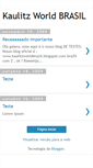 Mobile Screenshot of kaulitzworldbrasil.blogspot.com