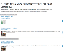 Tablet Screenshot of ampacolegioguayonge.blogspot.com