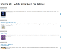 Tablet Screenshot of chasingchi.blogspot.com