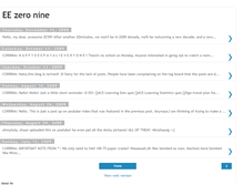 Tablet Screenshot of ee-zeronine.blogspot.com