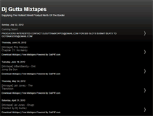 Tablet Screenshot of djguttamixtapes.blogspot.com