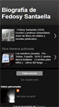 Mobile Screenshot of fedosysantaellabio.blogspot.com
