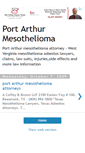 Mobile Screenshot of portarthur-mesothelioma.blogspot.com