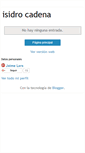 Mobile Screenshot of isidrocadena.blogspot.com