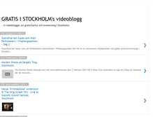 Tablet Screenshot of gratisistockholm.blogspot.com
