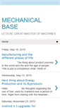 Mobile Screenshot of mechanicalbase.blogspot.com