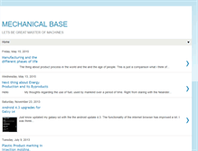 Tablet Screenshot of mechanicalbase.blogspot.com