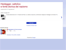 Tablet Screenshot of heideggercattolicoenazista.blogspot.com