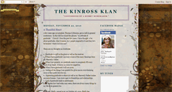 Desktop Screenshot of kinrossfamily.blogspot.com