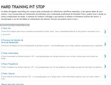 Tablet Screenshot of hardtrainingpitstop.blogspot.com