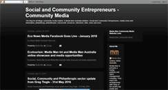 Desktop Screenshot of communitymedia.blogspot.com