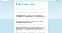 Desktop Screenshot of duttonfamilyhistory.blogspot.com