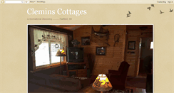 Desktop Screenshot of cleminscottages.blogspot.com