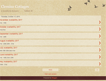 Tablet Screenshot of cleminscottages.blogspot.com
