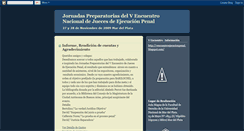 Desktop Screenshot of jornadaspreparatoriasvejp.blogspot.com