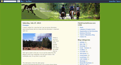 Desktop Screenshot of clarkcountyhorse.blogspot.com
