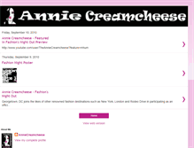 Tablet Screenshot of officialanniecreamcheese.blogspot.com