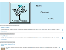Tablet Screenshot of littlebirdiesnest.blogspot.com