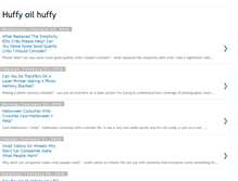 Tablet Screenshot of huff-o-huf.blogspot.com
