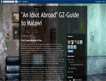 Tablet Screenshot of adamgaskinsmalawi.blogspot.com