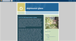 Desktop Screenshot of aboutdepressionglass.blogspot.com